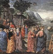 GHIRLANDAIO, Domenico Calling of the First Apostles oil